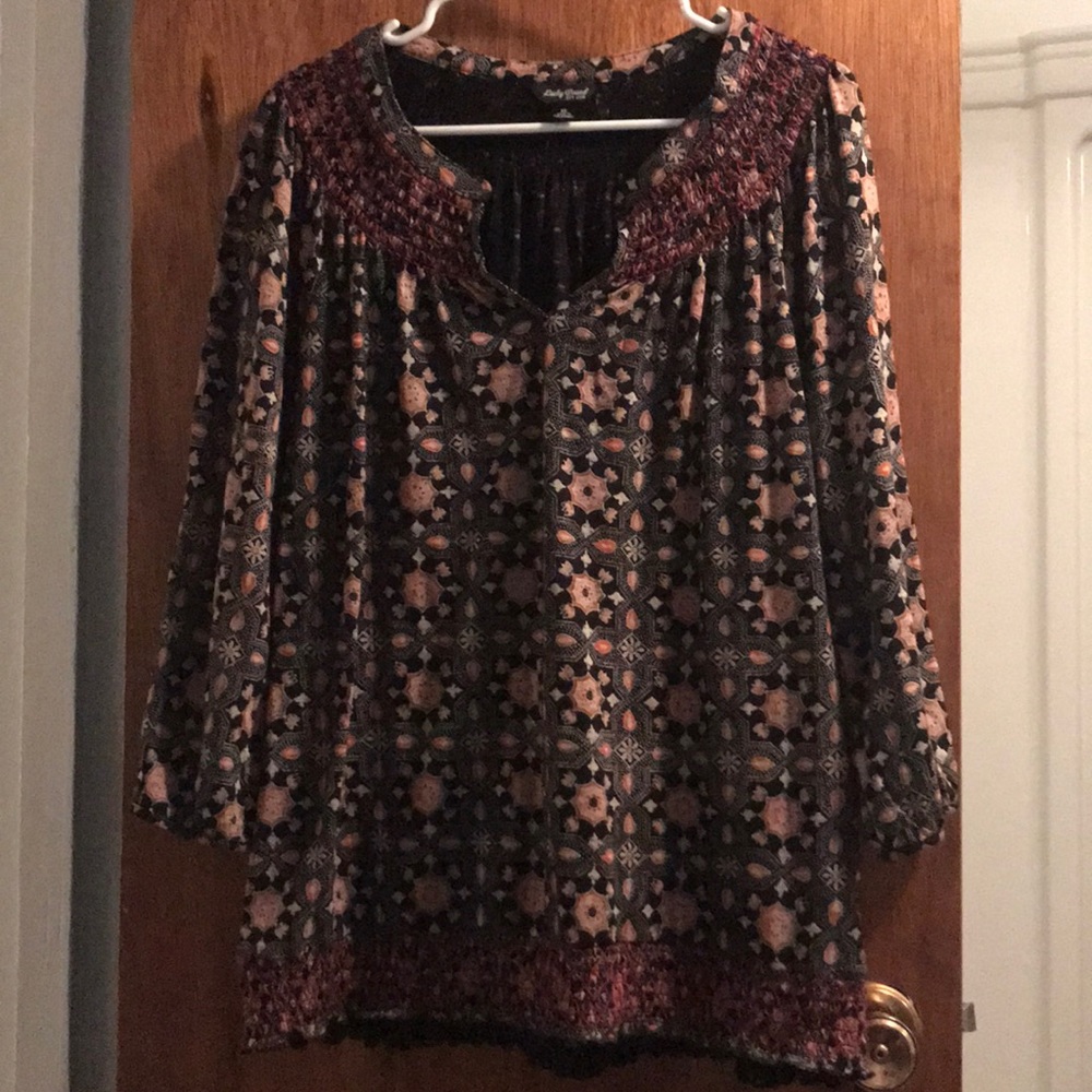 Lucky Brand Patterned Top